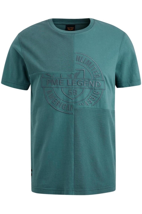 PME legend short sleeve r-neck play mix pique